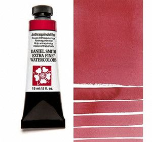 Farba akwarelowa Daniel Smith 005 Anthtaquinoid Red extra fine watercolours seria 2 15 ml